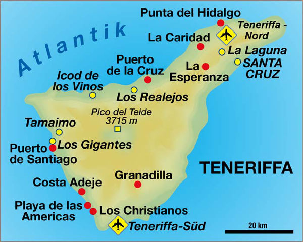 The beautiful Island of Tenerife