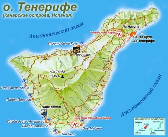 The beautiful Island of Tenerife